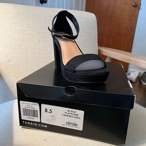 Torrid Black Platform Heels